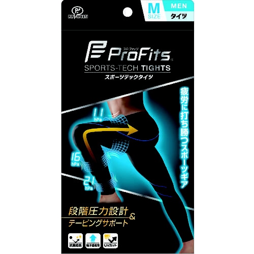 プロ・フィッツ スポーツテックタイツ 男性用 M