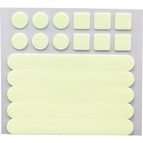 超高輝度蓄光シールJD シール(3種セット)