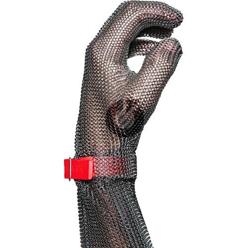 突刺し防止耐切創クサリ手袋コンフォート ロングSS