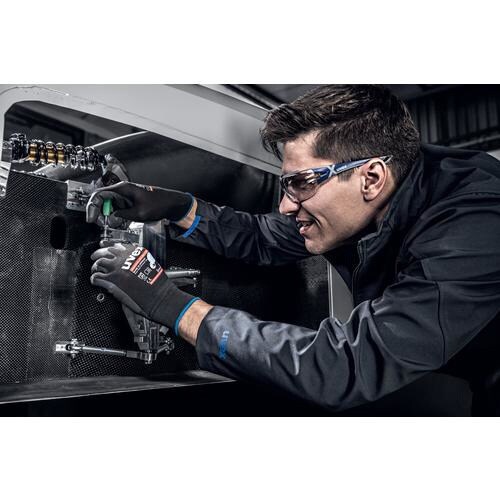 ニトリル背抜き手袋フィノミックエアライトA ESD