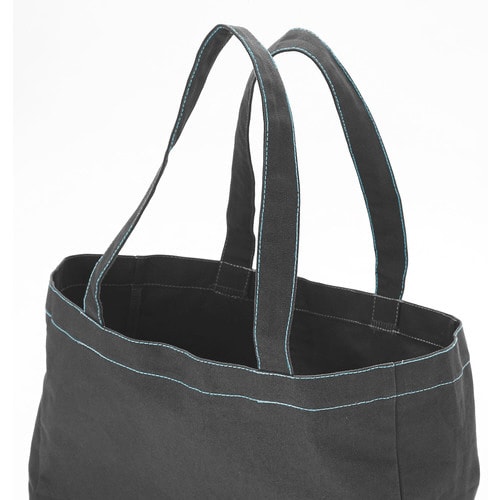 キャンバスバッグ グレー