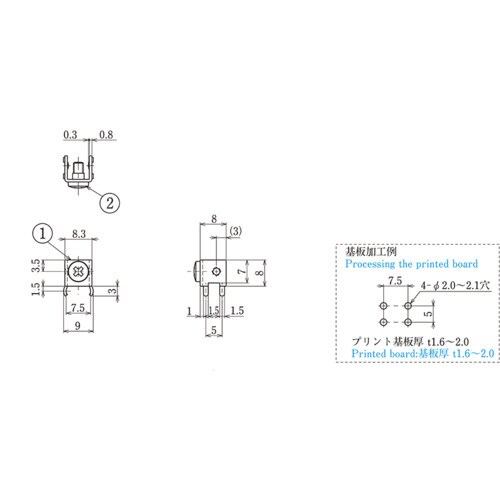 基板端子 20A 10個入 T4074CS