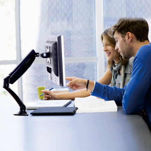 モニターアーム シングル ガススプリング式