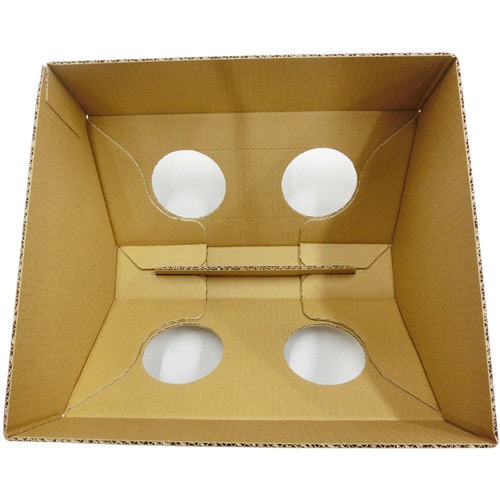 ダンボール製ゴミ箱 45L 蓋