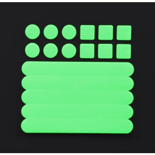 高輝度蓄光シールJC シール(3種セット)