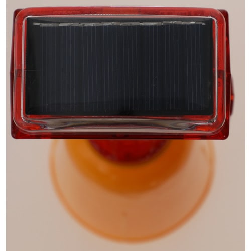 安全コーン用ソーラー工事灯