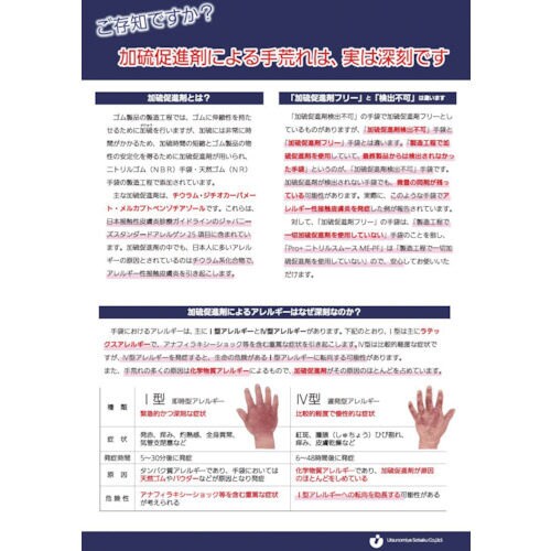 ニトリルスムースPF アクアブルー M