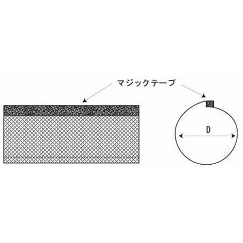 編組チューブ(面ファスナー式)5mm×5m