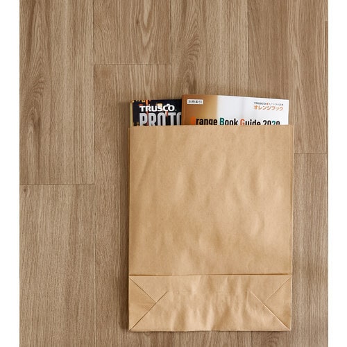 梱包宅配袋25枚入 大 茶 400×320mm