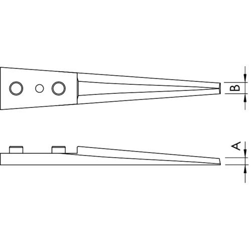 ESDピンセット チップ交換タイプ 279CFR