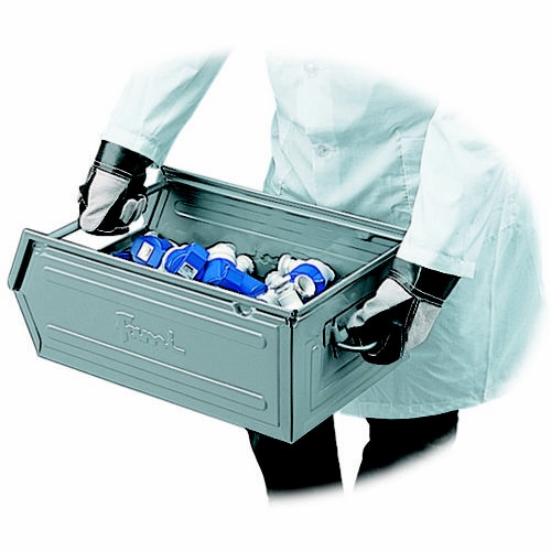 メタルパーツバスケット グレー 1.0L