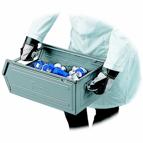 メタルパーツバスケット グレー 12.5L