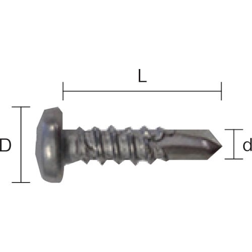 匠力HAIRI SUS410ナベ 4.0×35mm