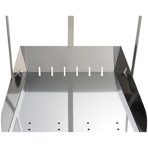 オールステンレスチリトリ 三つ手穴あき