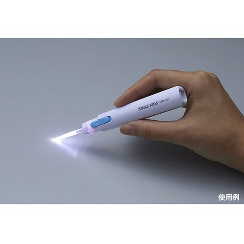 極細シリコン付スリムなあかりちゃん耳かき 青