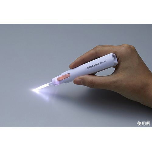 極細シリコン付スリムなあかりちゃん耳かき 桃