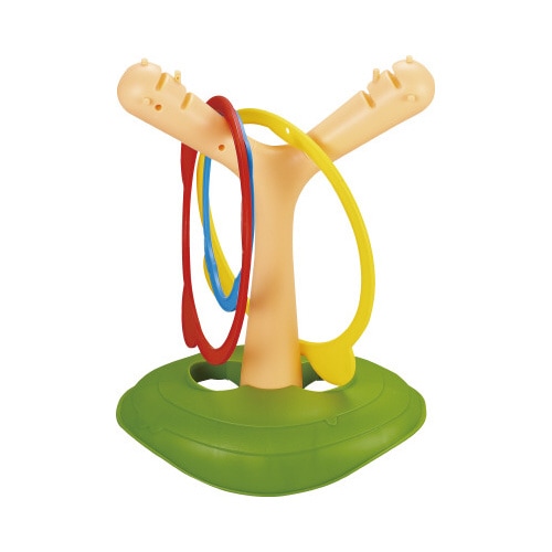 ゆらゆらボール輪投げ