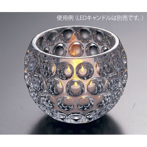 キャンドルホルダー ラウンドカット 外径Φ145