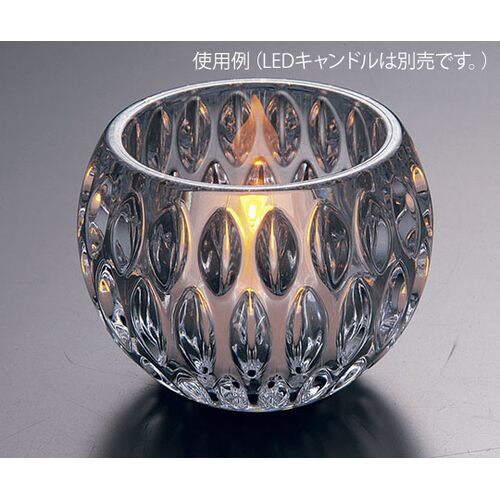 キャンドルホルダー ドロップカット 外径Φ105