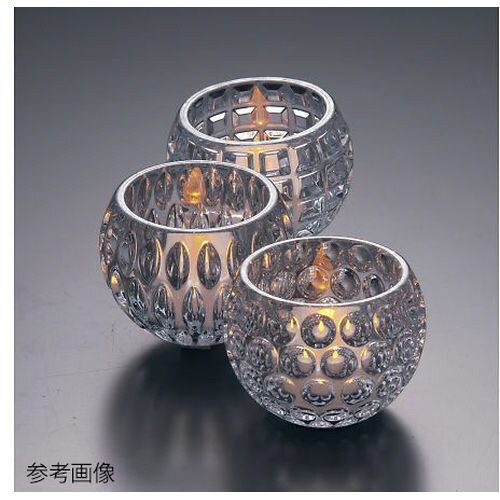 キャンドルホルダー ドロップカット 外径Φ80