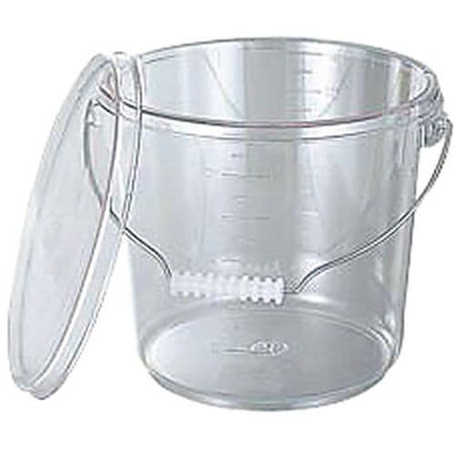 ポリカバケツ 10L 本体 PO−24A(透明)