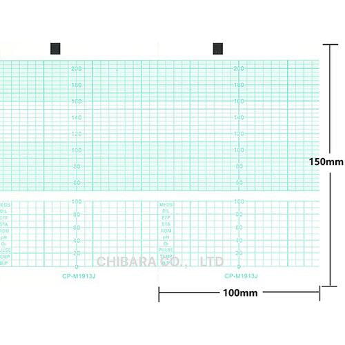 分娩監視用記録紙 折100mm折り畳み型40冊