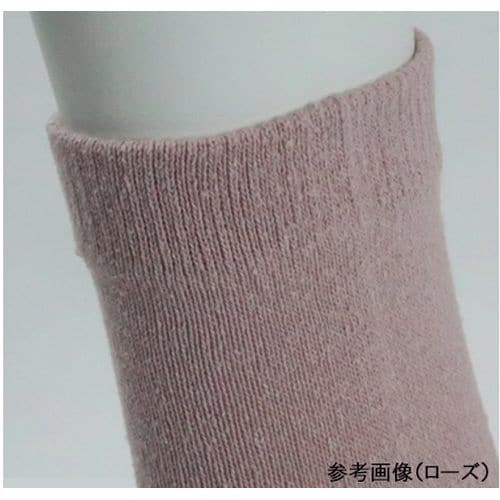 婦人シルク5本指ソックス ローズ 3190