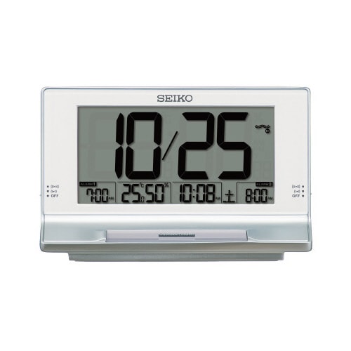 夜でも見えるアラーム2チャンネル電波SQ322S