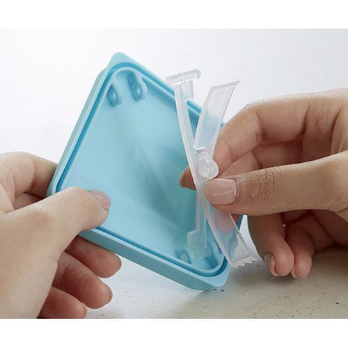 ふたがトングになる保存容器 2個組