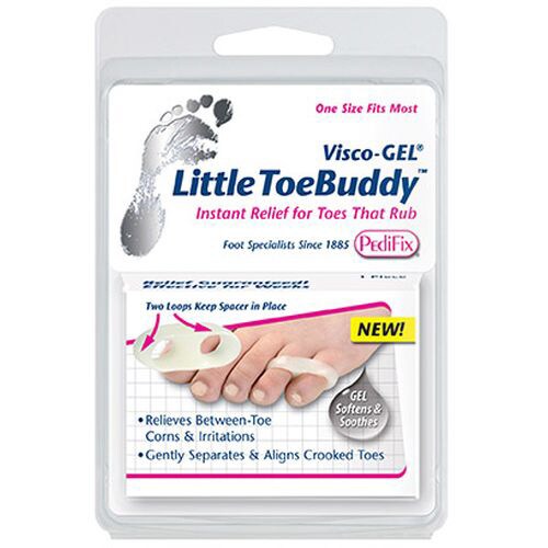 ジェルスペーサー湾曲指足指間 人差し・中・薬・小指