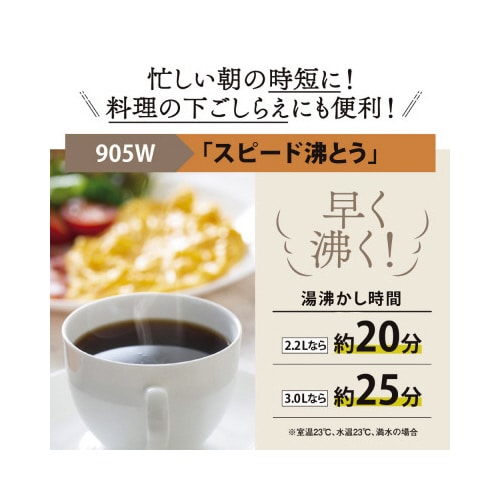 VE電気まほうびん 象印 3.0L