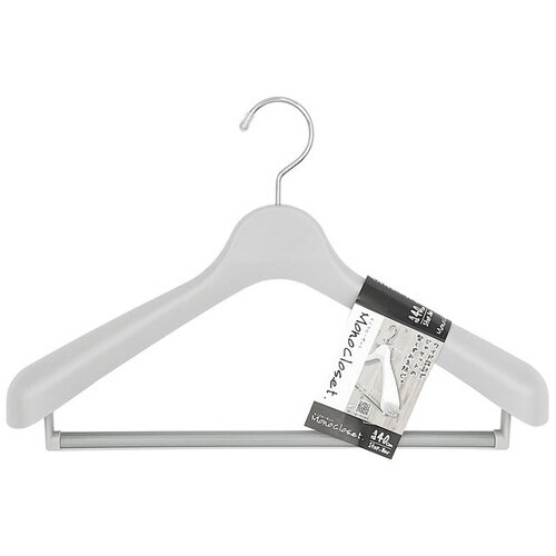 モノクローゼット スーツハンガーストップ40 GY
