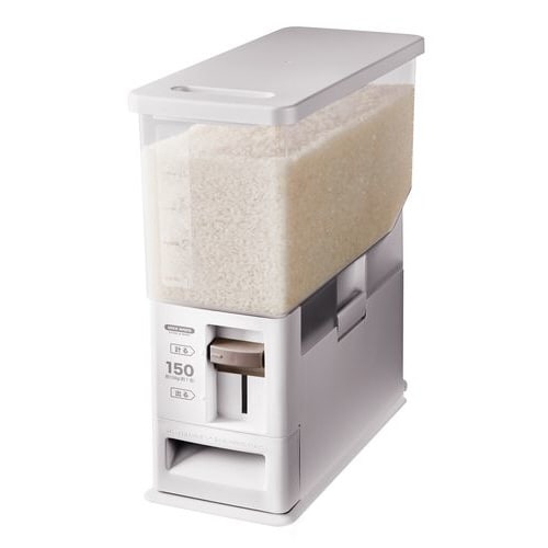 計量米びつ 6kg ホワイト