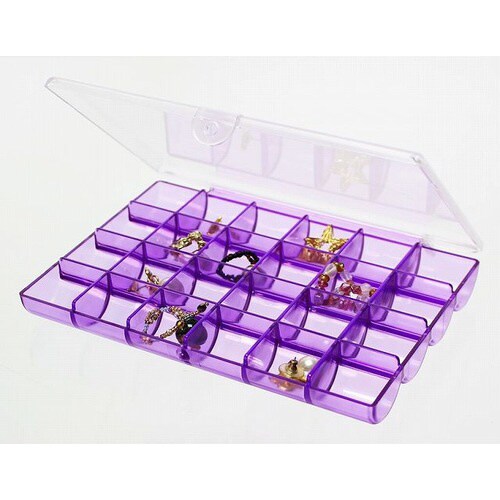 ラルカ ピアスケース パープル