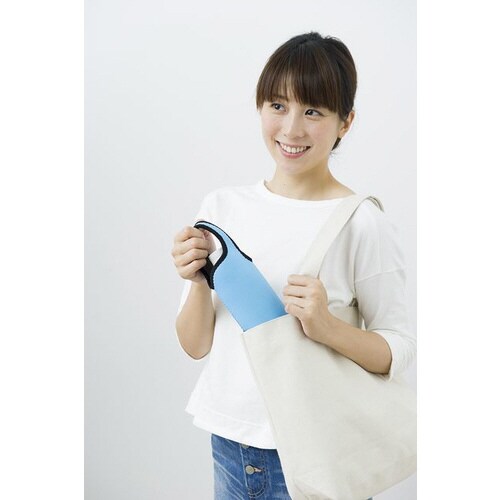 ボトルカバー ブルー