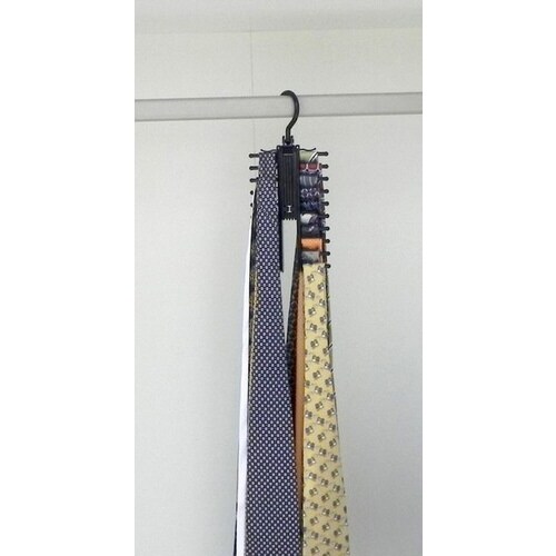 ベストライン ネクタイハンガクロスー ブラック