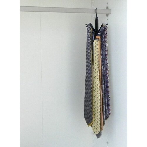 ベストライン ネクタイハンガクロスー ブラック