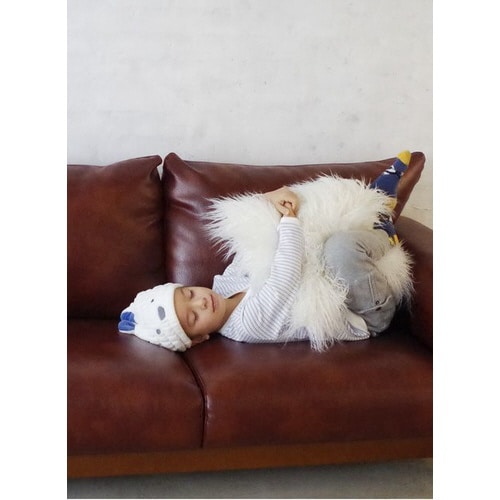 吸水アニマルキッズキャップ ネコ