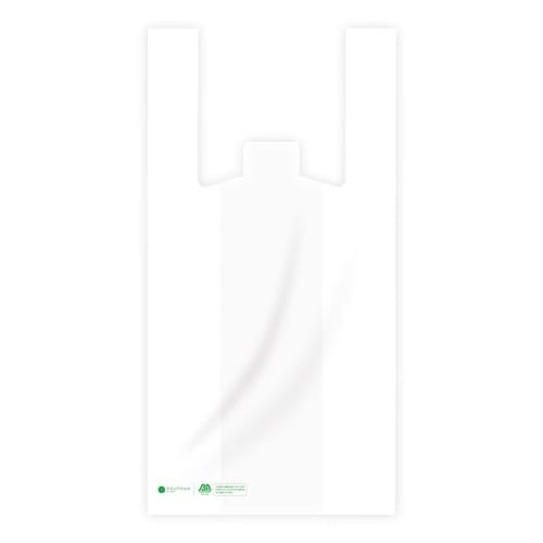 asunowa手提げ袋M 乳白 40P