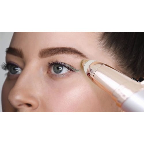 ペンシルタイプの眉シェーバー ホワイト