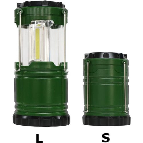 スライド式ハンディランタン2サイズセットグリーン