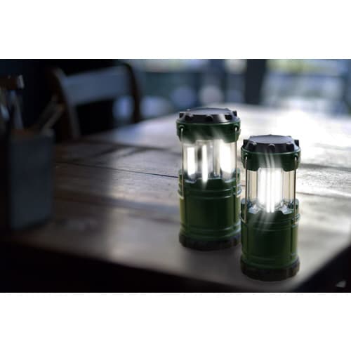スライド式ハンディランタン2サイズセットグリーン