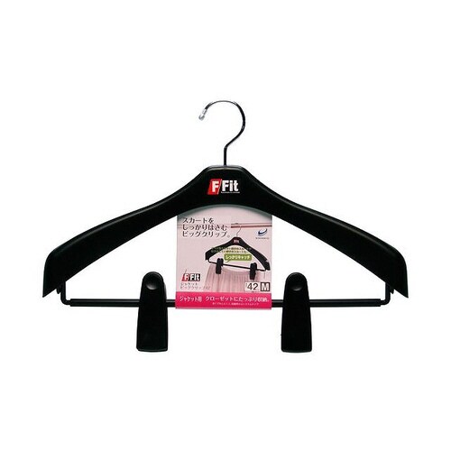 F−Fit ジャケットビッククリップ42 ブラック
