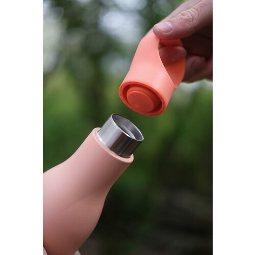 ループ真空断熱ウォーターボトル500ml コーラル