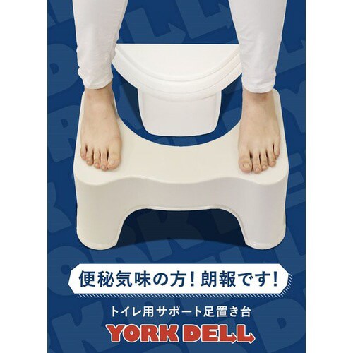 トイレ用サポート足置き台 ヨークデル