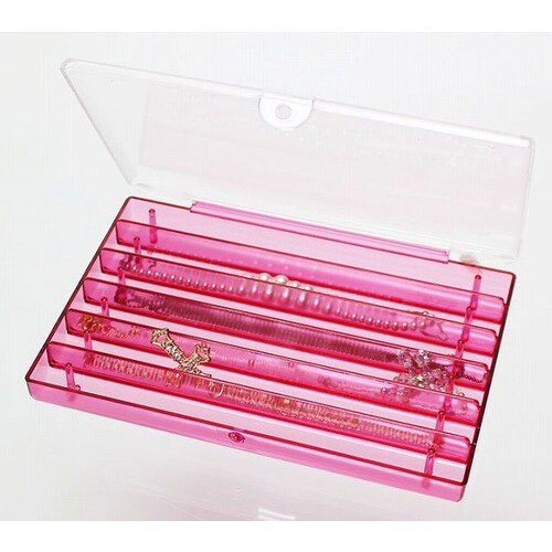 ラルカ ネックレスケース ピンク