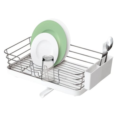 Nポゼ 縦横兼用クリアコート水切り スリムWH