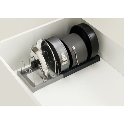 ドロワーオーガナイザー クックウェア グレー