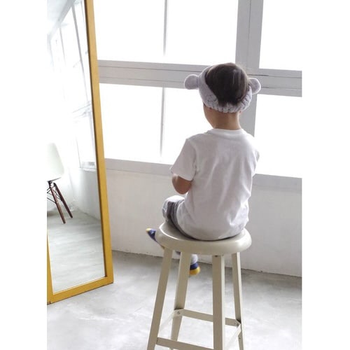 吸水アニマルヘアバンド ウサギ