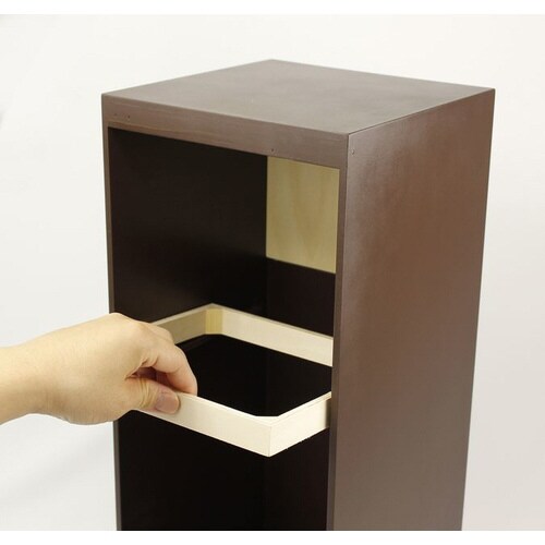 ドアーズミニ ダストボックス 約8L ブラウン